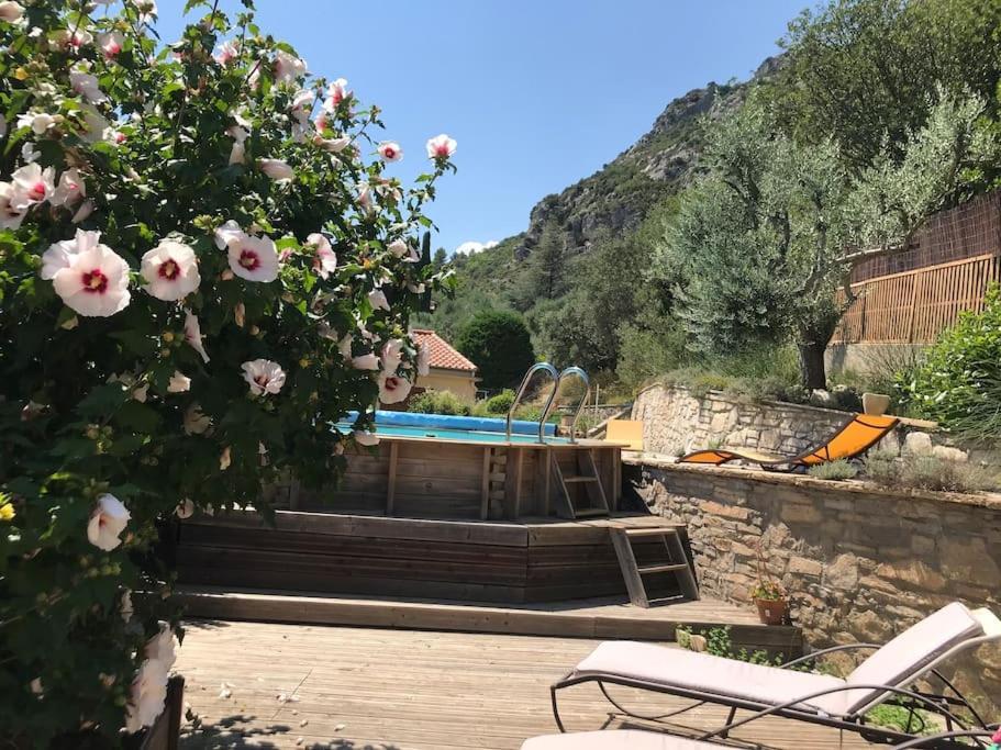 Appartement Sur La Colline Avec Acces Piscine Volx Exteriör bild