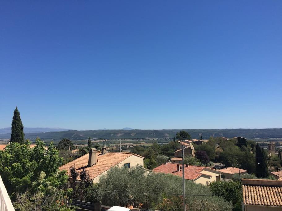 Appartement Sur La Colline Avec Acces Piscine Volx Exteriör bild